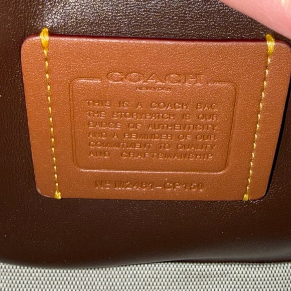 Coach quilted Tabby 26 handbag in Maple - Picture 12 of 14